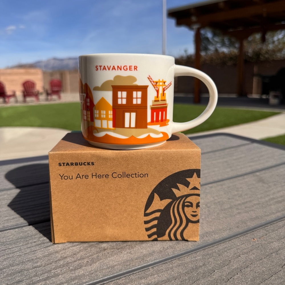 Starbucks You Are Here Stavanger Mug with Box